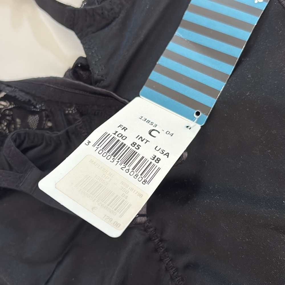 MAISON LEJABY Gaby bodysuit 38C NWT black - Picture 12 of 15